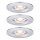 Paulmann 94303 - ΣΕΤ 3xLED/4W IP44 Χωνευτό φωτιστικό μπάνιου COIN 230V
