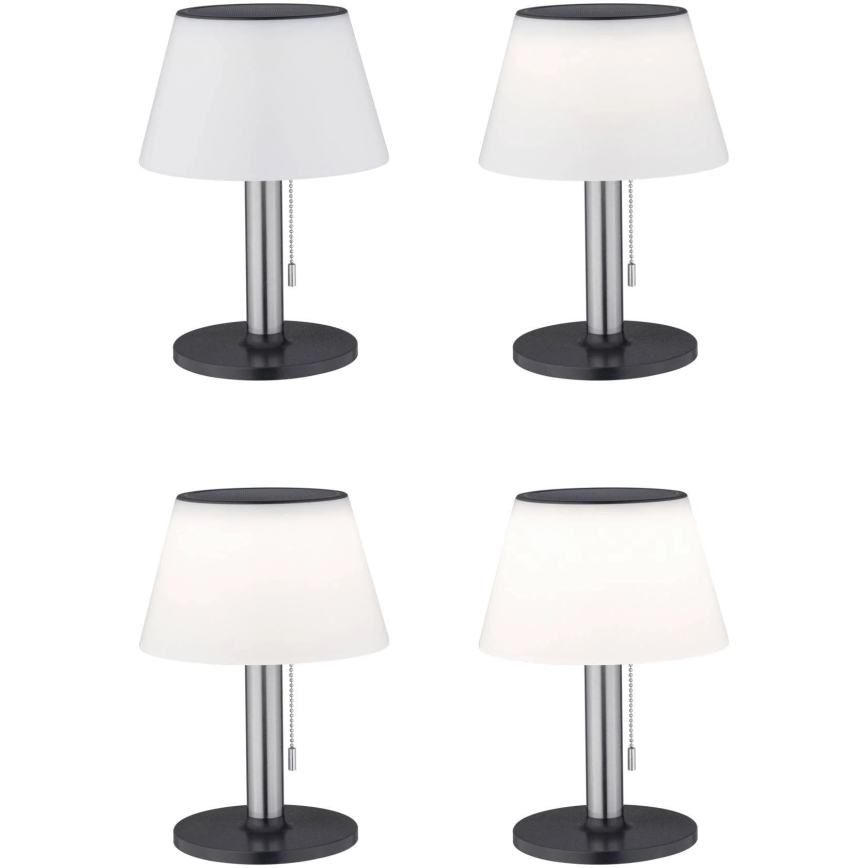 Paulmann 94309 - LED/0,8W IP44 Dimmable ηλιακό φωτιστικό LILLESOL 3,7V