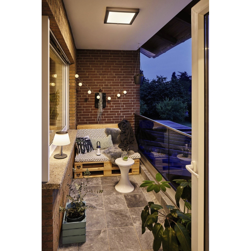 Paulmann 94309 - LED/0,8W IP44 Dimming ηλιακό φωτιστικό LILLESOL 3,7V 2000 mAh