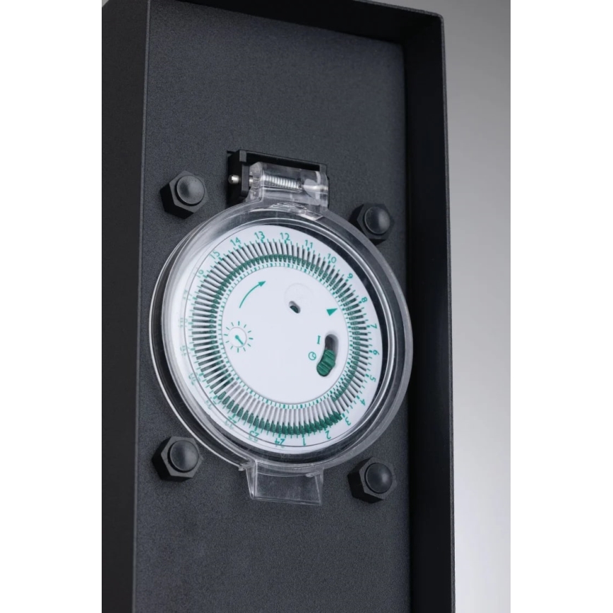 Paulmann 94314 - Πρίζα κήπου με χρονοδιακόπτη 2Z SCHUKO