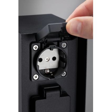Paulmann 94314 - Πρίζα κήπου με χρονοδιακόπτη 2Z SCHUKO