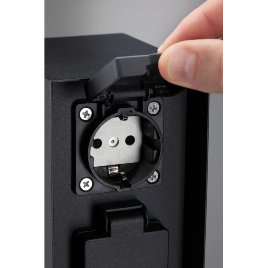 Paulmann 94314 - Πρίζα κήπου με χρονοδιακόπτη 2Z SCHUKO