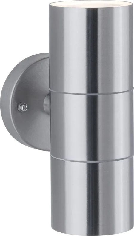 Paulmann 94331 - 2xGU10/10W IP44 Επιτοίχιο φωτιστικό εξωτερικού χώρου FLAME 230V