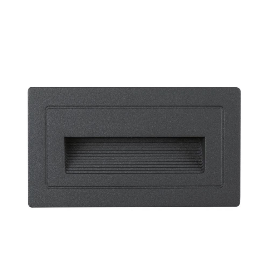 Paulmann 94383 - LED/4W IP44 Εντοιχισμένο φωτιστικό εξωτερικού χώρου LONG 230V