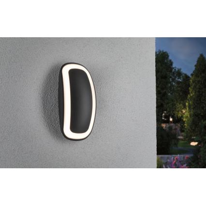 Paulmann 94400 - LED/4W IP44 Επιτοίχιο φωτιστικό εξωτερικού χώρου SIGNEA 230V