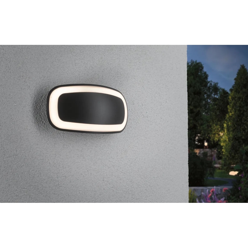 Paulmann 94400 - LED/4W IP44 Επιτοίχιο φωτιστικό εξωτερικού χώρου SIGNEA 230V