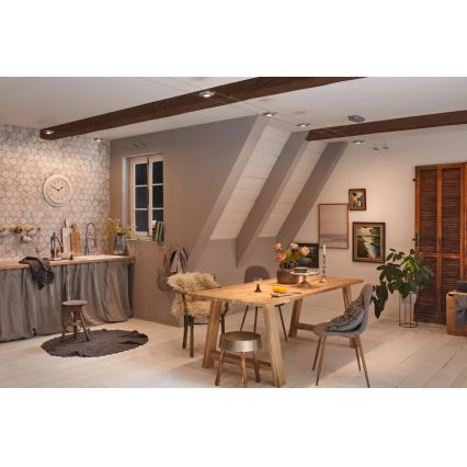 Paulmann 94420 - Σετ 5xLED/4,5W Σποτ για σύστημα καλωδίων MAC 230V ματ χρώμιο