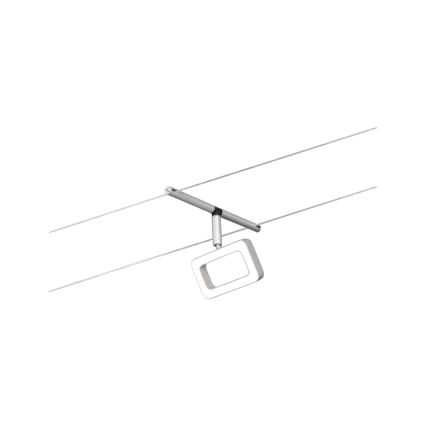 Paulmann 94481 - Σετ 5xLED/4,8W Ολοκληρωμένο σύστημα φωτισμού με σύρμα FRAME 230V ματ χρώμιο
