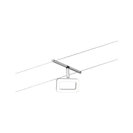 Paulmann 94481 - Σετ 5xLED/4,8W Ολοκληρωμένο σύστημα φωτισμού με σύρμα FRAME 230V ματ χρώμιο