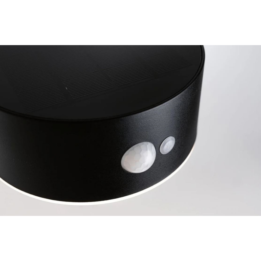 Paulmann 94570 - LED/5,5W IP44 Ηλιακό επιτοίχιο φωτιστικό με αισθητήρα EILEEN 3,7V 2000 mAh