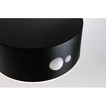 Paulmann 94570 - LED/5,5W IP44 Ηλιακό επιτοίχιο φωτιστικό με αισθητήρα EILEEN 3,7V 2000 mAh