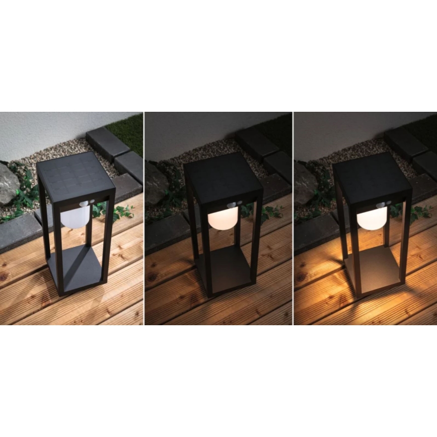 Paulmann 94573 - LED/5,5W IP44 Ηλιακό φως με αισθητήρα MARISOL 3,7V 2000 mAh