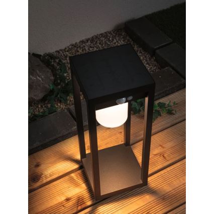 Paulmann 94573 - LED/5,5W IP44 Ηλιακό φως με αισθητήρα MARISOL 3,7V 2000 mAh