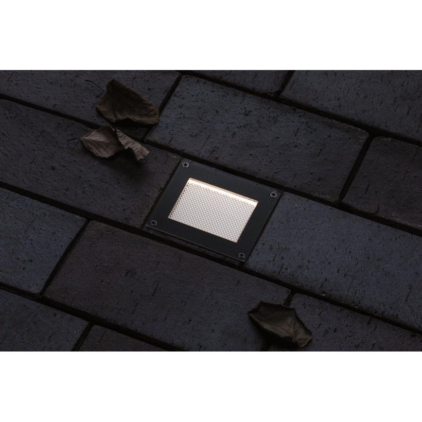 Paulmann 94578 - LED/0,1W IP67 Ενσωματωμένο ηλιακό φωτιστικό DOMENIC 1,2V 1500 mAh