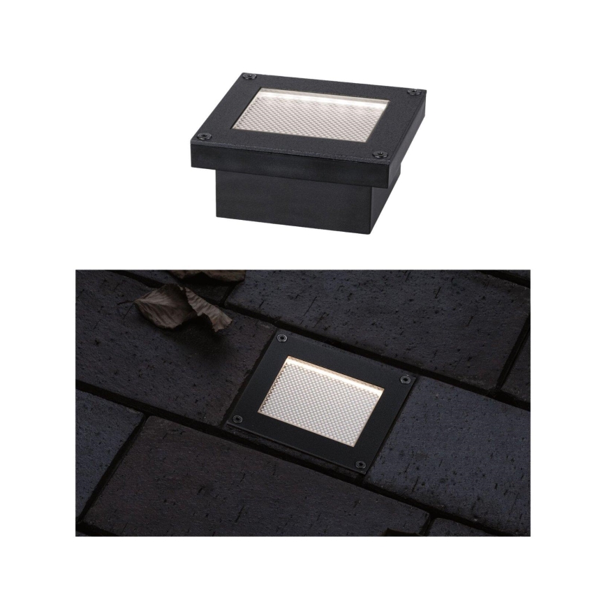 Paulmann 94578 - LED/0,1W IP67 Ηλιακό χωνευτό φωτιστικό DOMENIC 1,2V 1500 mAh