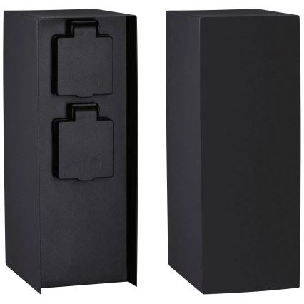 Paulmann 94657 - Στήλη υποδοχής πρίζας εξωτερικού χώρου RIO 2Z SCHUKO 230V IP44