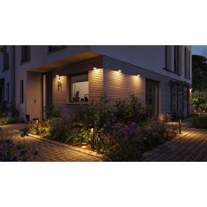 Paulmann 94713 - LED/6W IP44 Επιτοίχιο φωτιστικό εξωτερικού χώρου CAPERA 230V