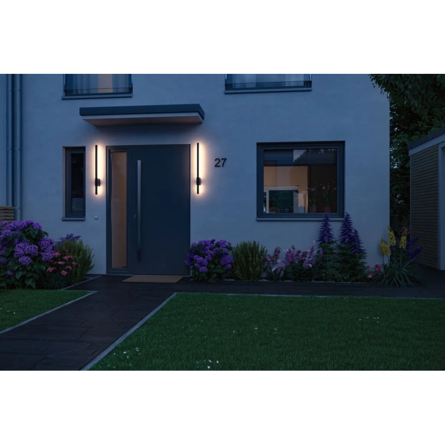 Paulmann 94742 - LED/11,5W IP44 Επιτοίχιο φωτιστικό εξωτερικού χώρου STAN 230V