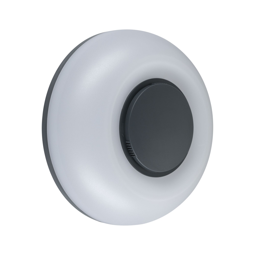Paulmann 94955 - LED/20,5W IP65 Ρυθμιζόμενο επιτοίχιο φωτιστικό εξωτερικού χώρου AUREVA 230V 2200/3000/4000K ανθρακί