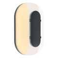 Paulmann 94957 - LED/18,5W IP65 Ρυθμιζόμενο υπαίθιο επιτοίχιο φωτιστικό ELUNOR 230V 2200/3000/4000K ανθρακί
