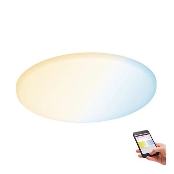 Paulmann 95386 - LED/15W IP44 Ρυθμιζόμενο φωτιστικό οροφής μπάνιου SMART VELUNA 230V