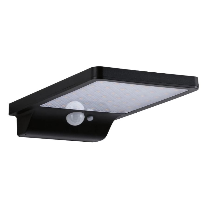 Paulmann 95393 - LED/4W IP44 Dimmable ηλιακό φωτιστικό τοίχου με αισθητήρα SOLVEIG 3,7V 2000 mAh