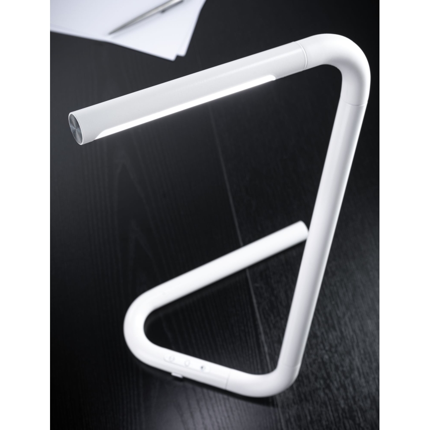 Paulmann 95423 - LED/4,5W Ρυθμιζόμενο με αφής επιτραπέζιο φωτιστικό FLEXLINK 5V/USB 4400 mAh λευκό
