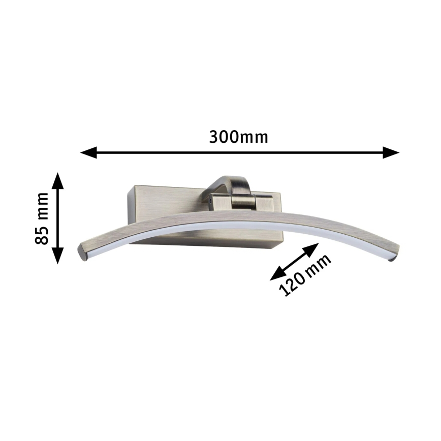 Paulmann 95559 - LED/6W φωτιστικό για πίνακες BENTO 230V 30 cm από ορείχαλκο