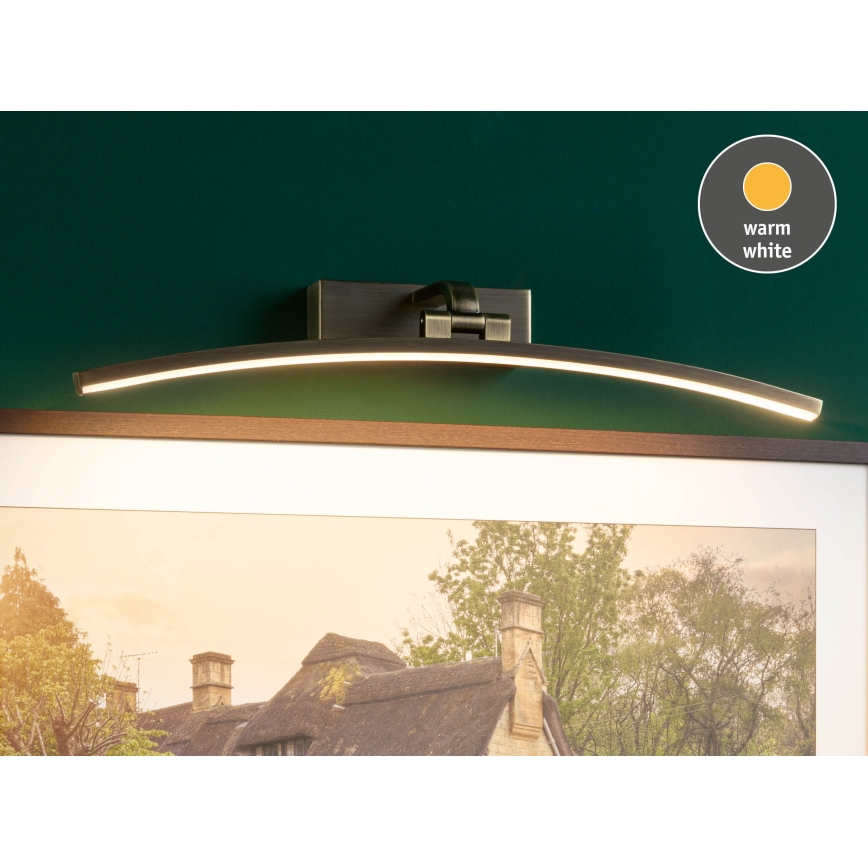 Paulmann 95561 - LED/10W Φωτιστικό για πίνακα BENTO 230V 50 cm σε ορείχαλκο