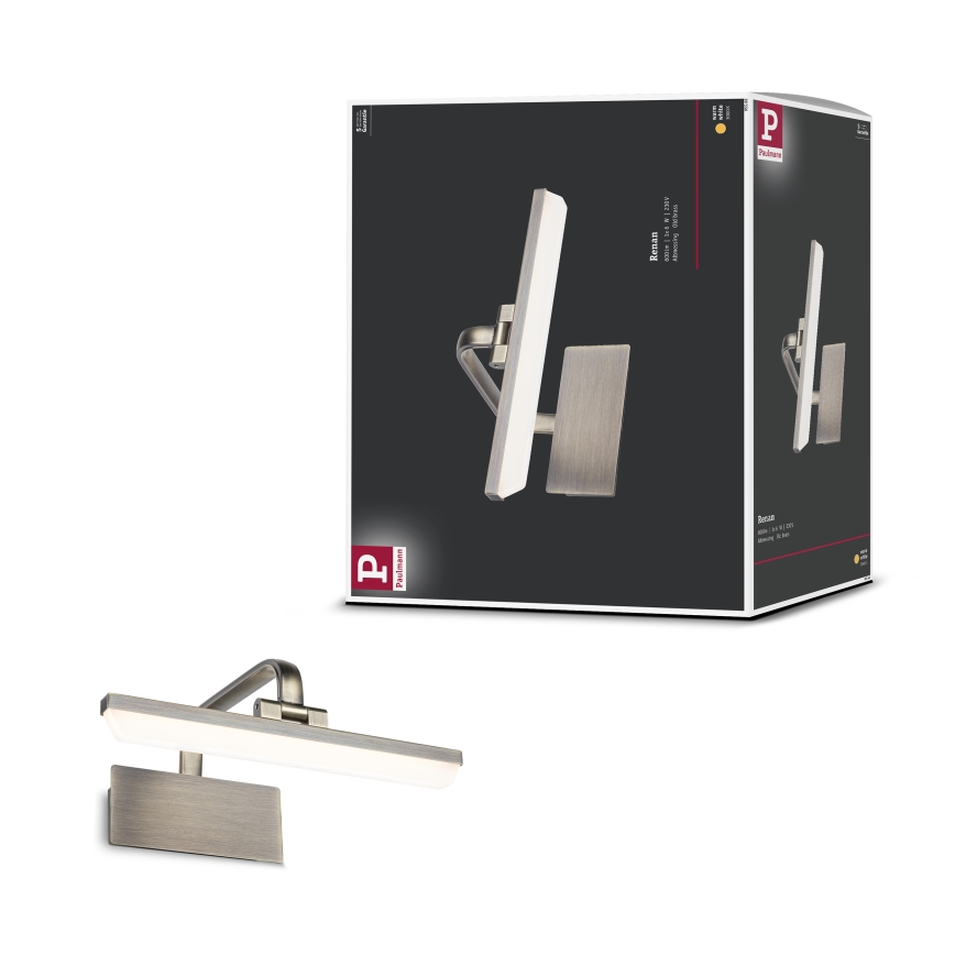 Paulmann 95568 - LED/6W Φωτιστικό για πίνακα RENAN 230V 30 cm ορείχαλκος