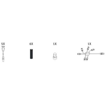 Paulmann 98892 - Επέκταση ΣΕΤ 5X LED/0,16W IP67 Χωνευτά φωτιστικά MICRO 12V