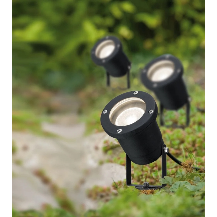 Paulmann 98897 - ΣΕΤ 3xLED GU10/3,5W IP65 Λάμπα εξωτερικού χώρου 230V