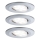 Paulmann 99933 - ΣΕΤ 3x LED/5,2W IP65 Ρυθμιζόμενο φωτιστικό οροφής για μπάνιο 230V