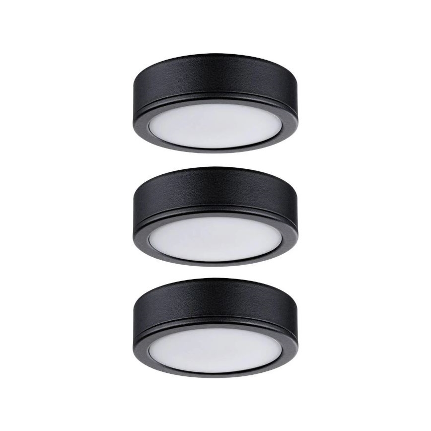 Paulmann 99990 - ΣΕΤ 3xLED/3,5W Φωτισμός επίπλων PUKK 230V