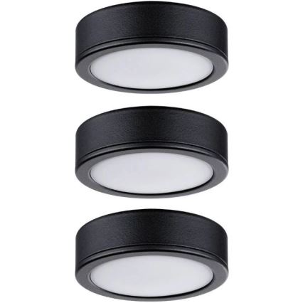 Paulmann 99990 - ΣΕΤ 3xLED/3,5W Φωτισμός επίπλων PUKK 230V