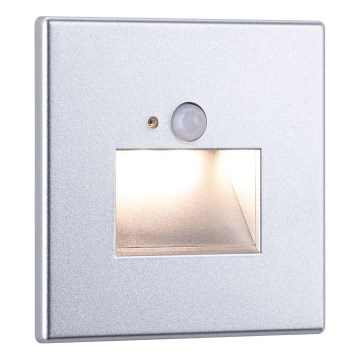 Paulmann  93134 - LED/1,2W Φωτιστικό σκάλας με αισθητήρα EDGE 230V ματ χρώμιο