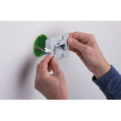 Paulmann  93135 - LED/1,2W Φωτιστικό σκάλας με αισθητήρα EDGE 230V μαύρο