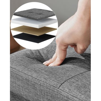 Παγκάκι SULTAN σκούρο γκρι