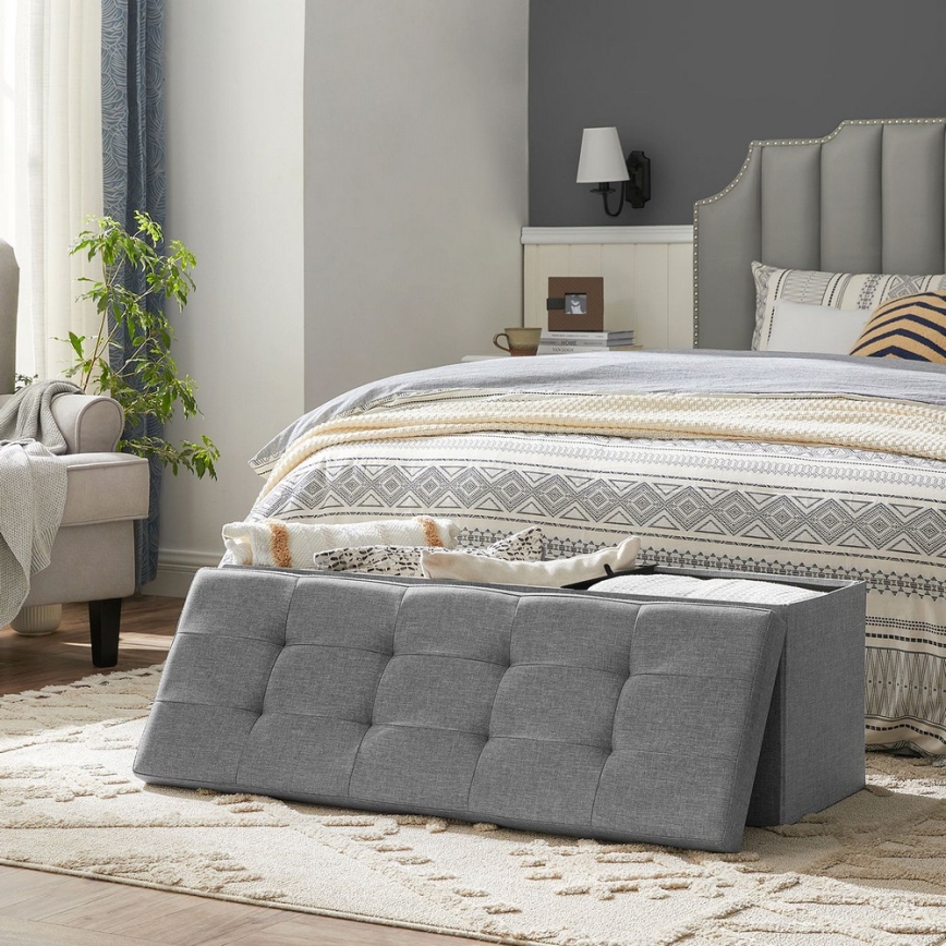 Πάγκος SULTAN ανοιχτό γκρι