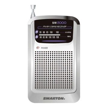 Ραδιόφωνο τσέπης FM/AM 2xAAA