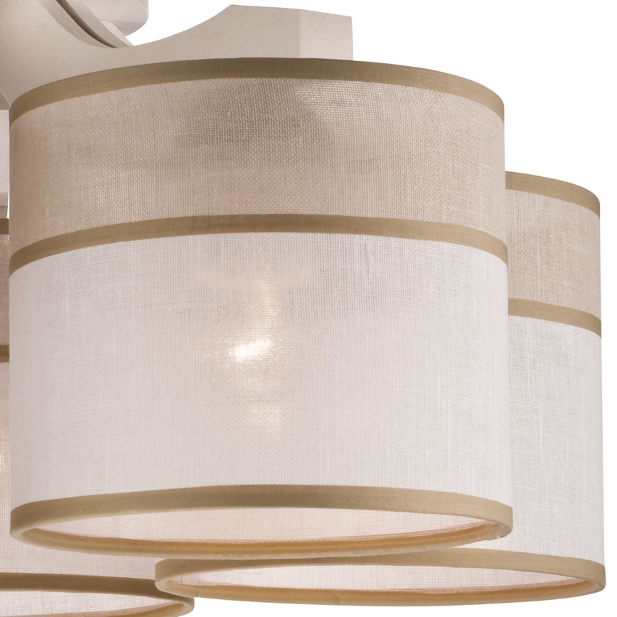 Φωτιστικό οροφής ANDREA 5xE27/60W/230V οξιά