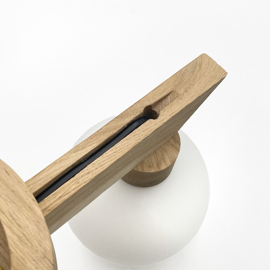 Πλαφονιέρα ANTONIO 2xG9/5W/230V δρυς/λευκό