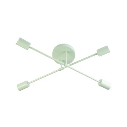 Πλαφονιέρα CAMBRIDGE 4xE27/15W/230V πράσινη
