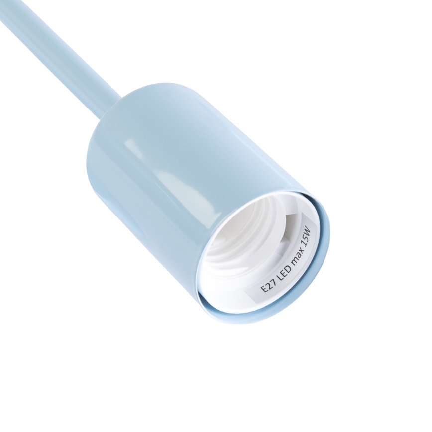 Πλαφονιέρα CAMBRIDGE 6xE27/15W/230V μπλε