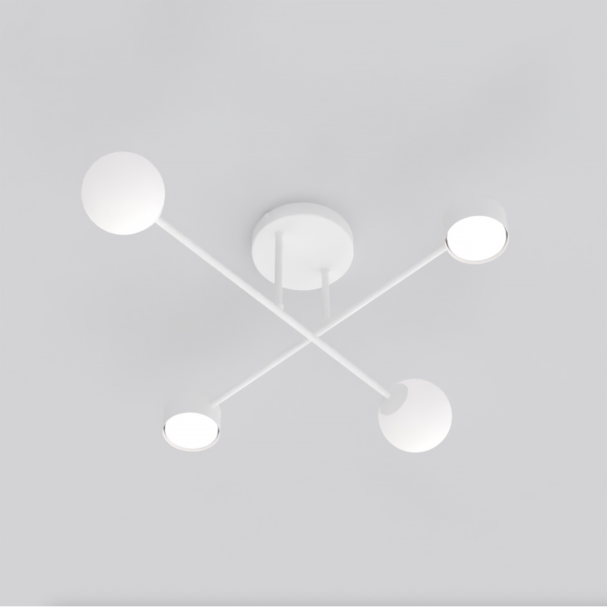 Πλαφονιέρα HOLON 2xG9/8W/230V + 2xGX53/12W λευκή