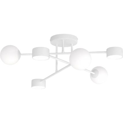 Πλαφονιέρα HOLON 3xG9/8W/230V + 3xGX53/12W λευκό