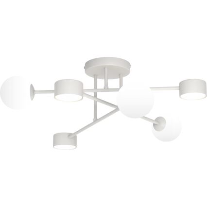 Πλαφονιέρα HOLON 3xG9/8W/230V + 3xGX53/12W γκρι