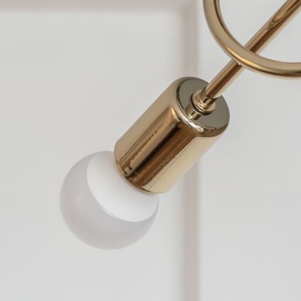 Πλαφονιέρα OXFORD 3xE27/15W/230V χρυσή