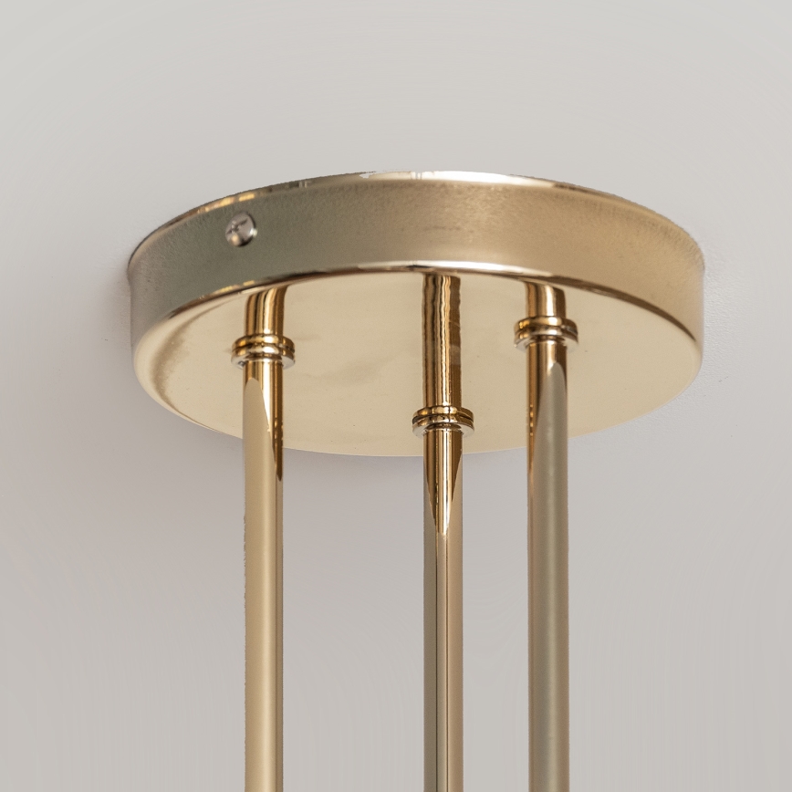 Πλαφονιέρα OXFORD 3xE27/15W/230V χρυσή