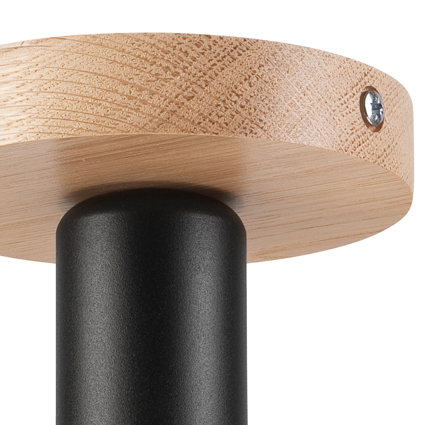 Πλαφονιέρα πολύφωτο VITO OAK 1xE27/60W/230V δρυς